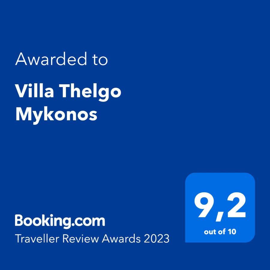 Villa Thelgo Mykonos Psarou  Exterior foto