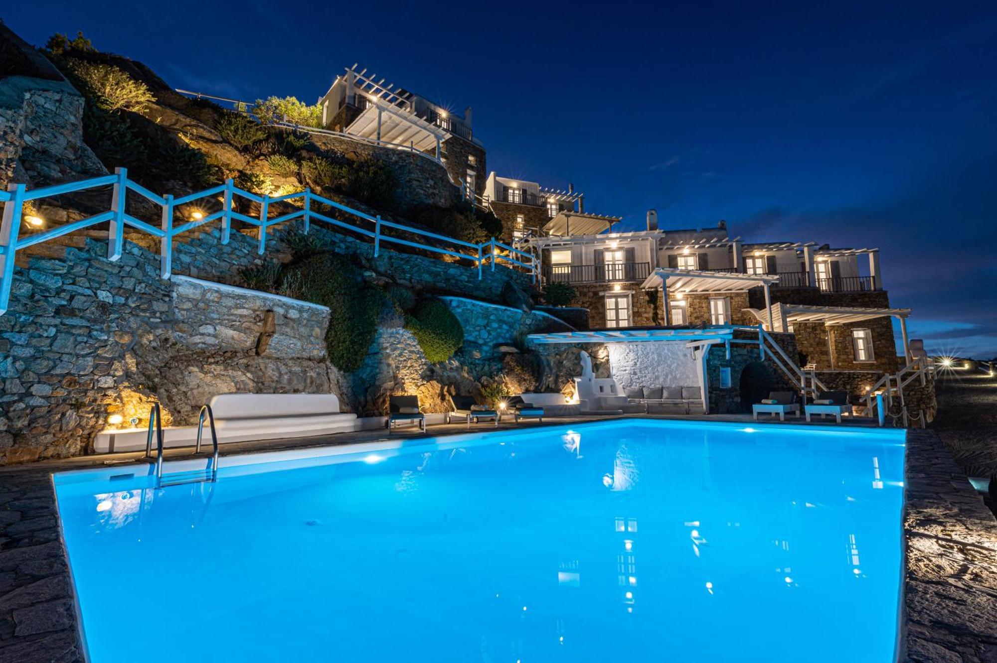 Villa Thelgo Mykonos Psarou  Exterior foto