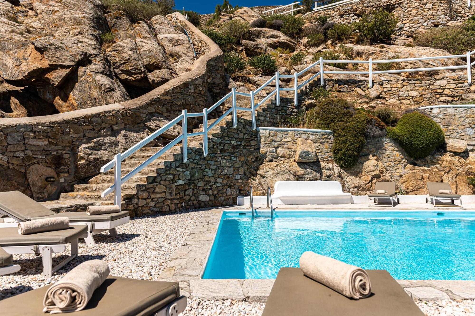 Villa Thelgo Mykonos Psarou  Exterior foto