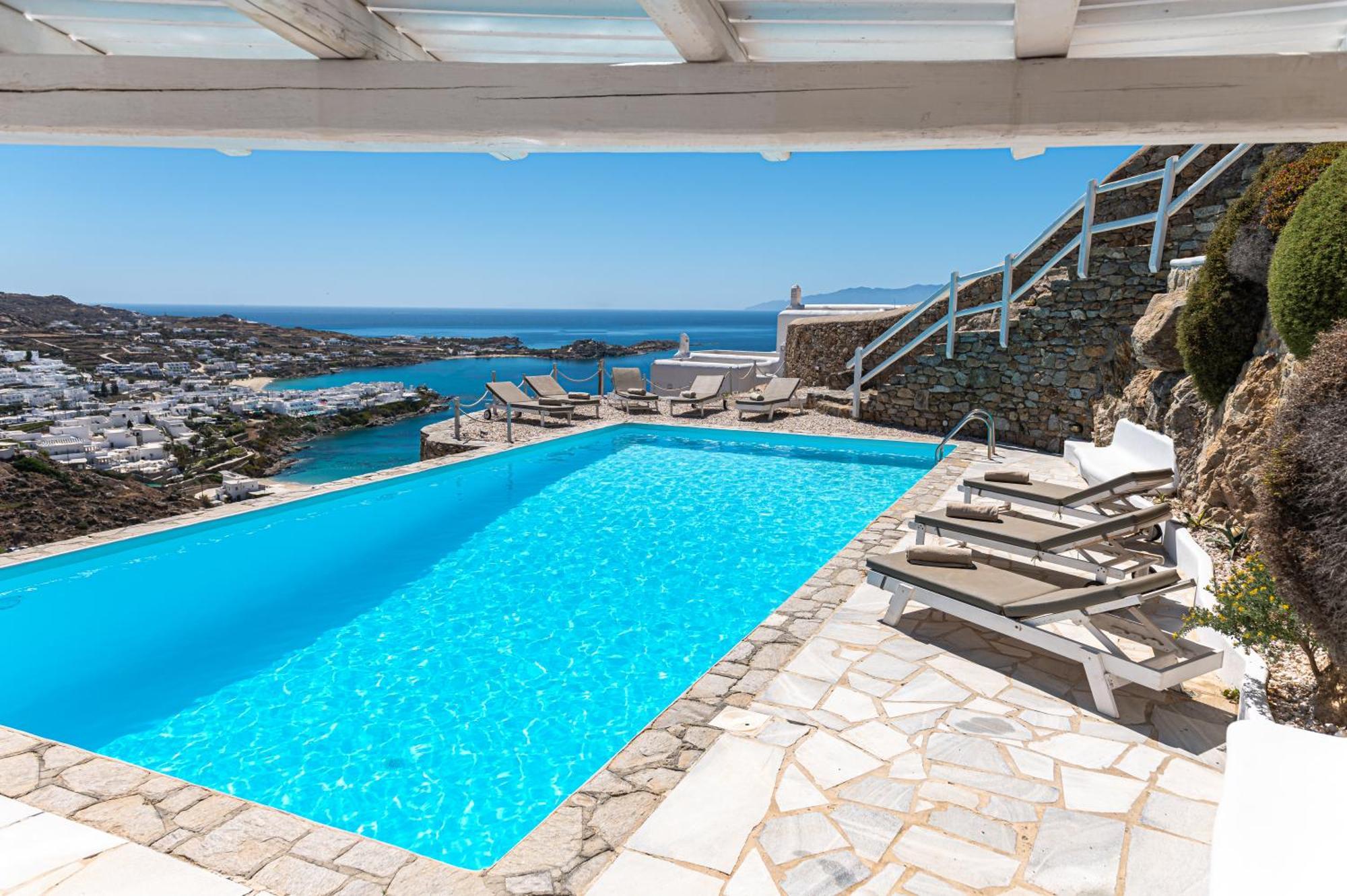 Villa Thelgo Mykonos Psarou  Exterior foto