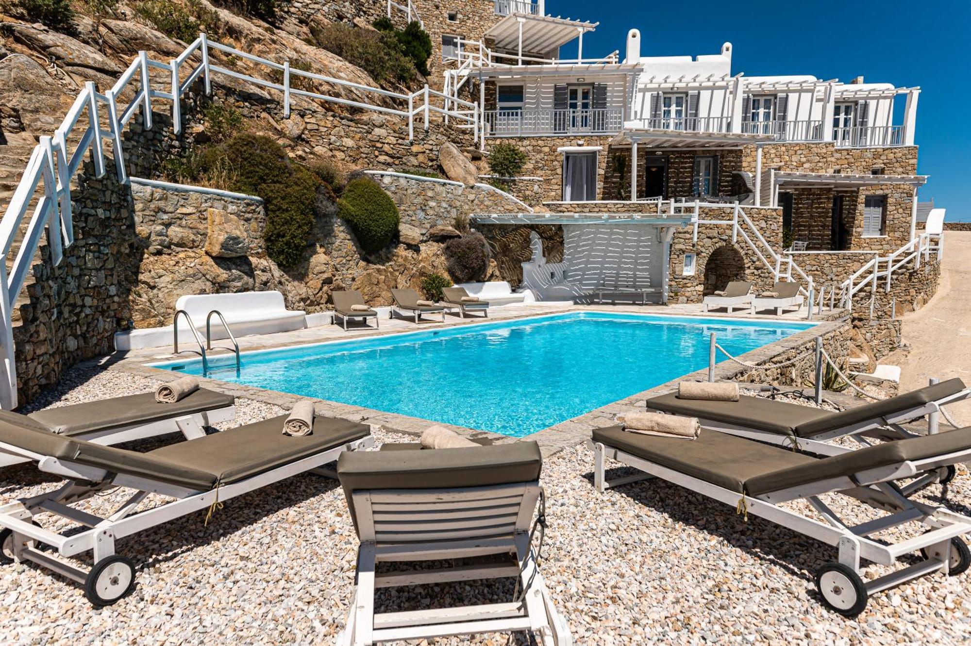 Villa Thelgo Mykonos Psarou  Exterior foto